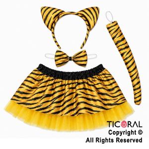 SET TIGRE VINCHA MO�O POLLERA Y COLA